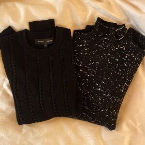 Proenza Schouler Black Sweater Bundle